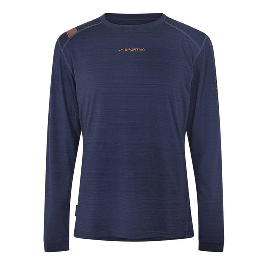 Deep Sea - Front - La Sportiva Mens Tour Regular Long-Sleeved Sport T-Shirt