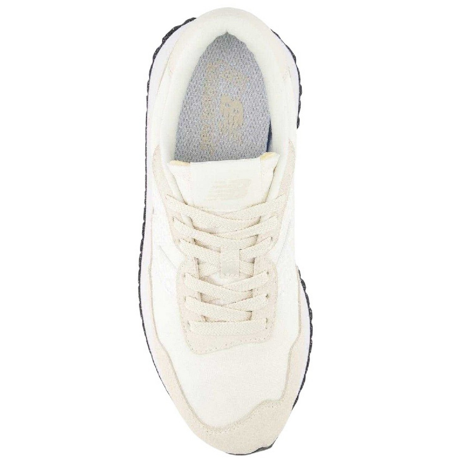 Sea Water - Side - New Balance Womens-Ladies 237 Classic Logo Suede Flat Trainers
