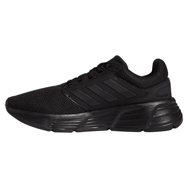 Black - Side - Adidas Womens-Ladies Galaxy 6 Running Trainers