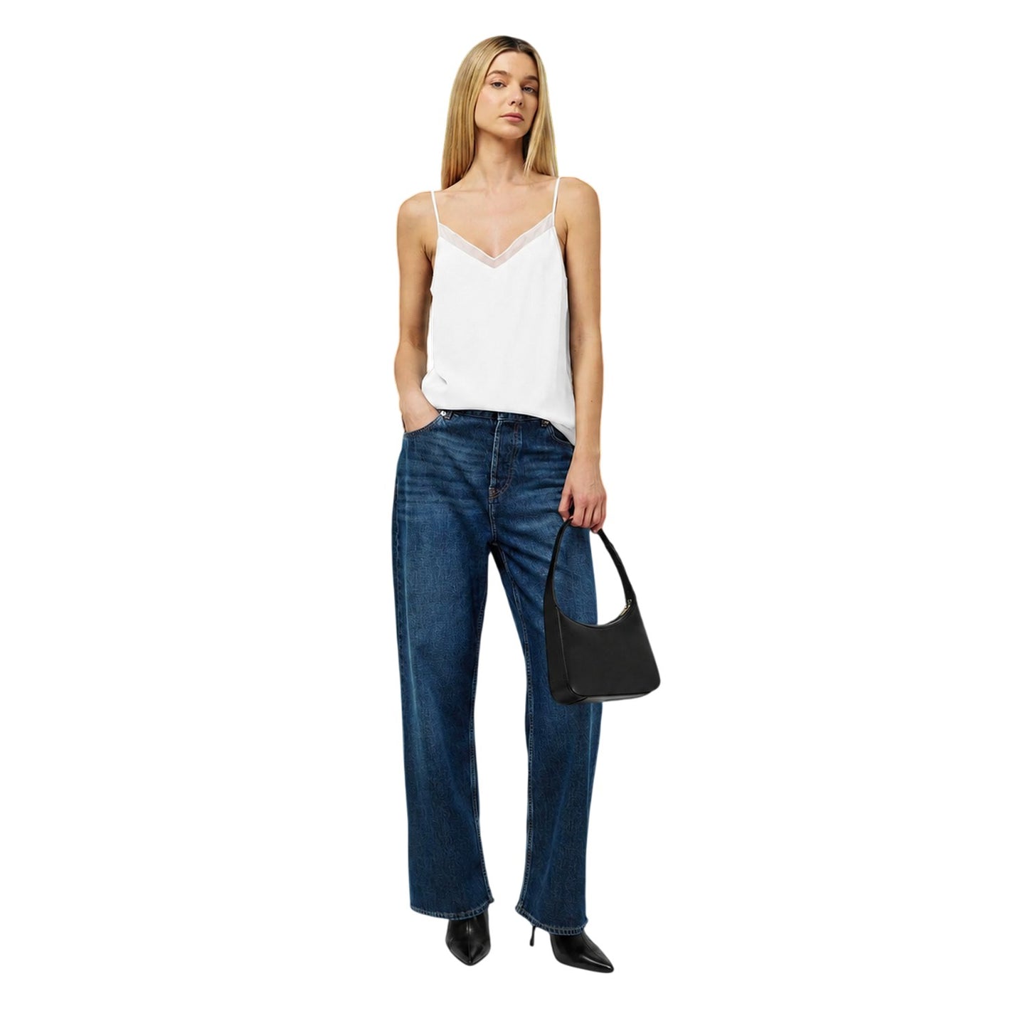 White - Front - Ted Baker Womens-Ladies Lulea Lightweight Camisole