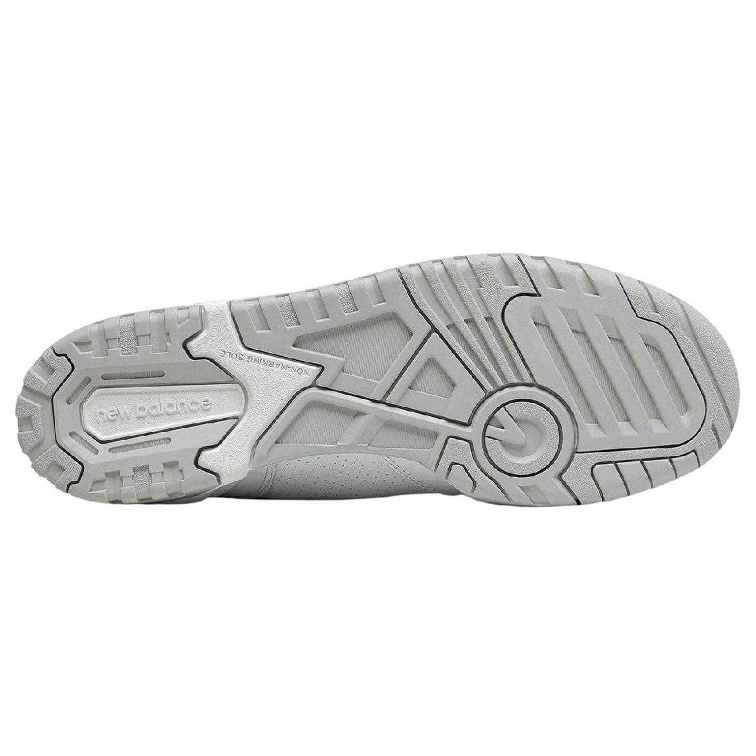 White - Side - New Balance Womens-Ladies 550 Leather Trainers