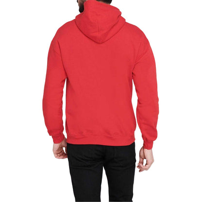 Red - Back - LA Galaxy Mens Logo Drawstring Hoodie