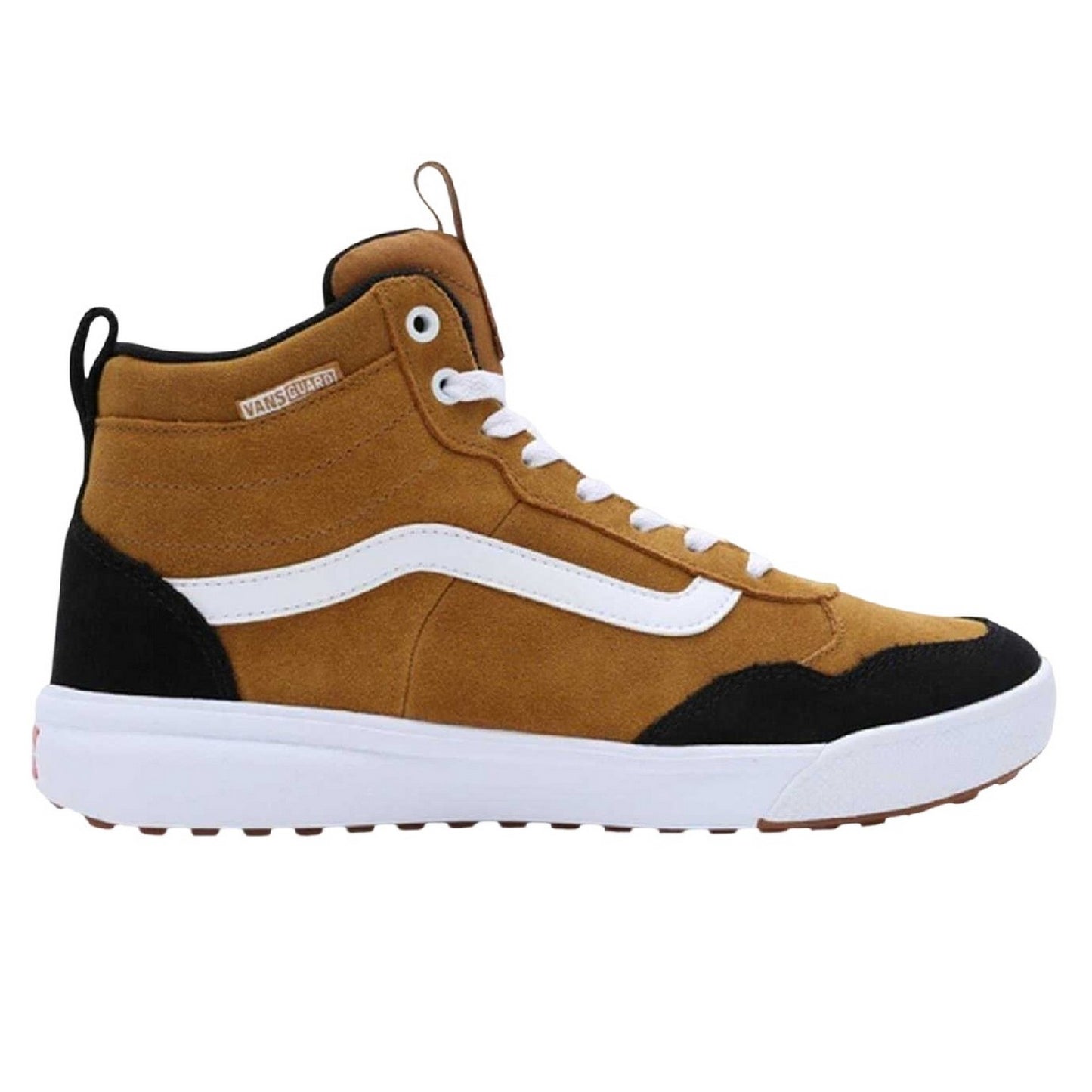 Brown - Back - Vans Mens Range Exp Leather Trainers