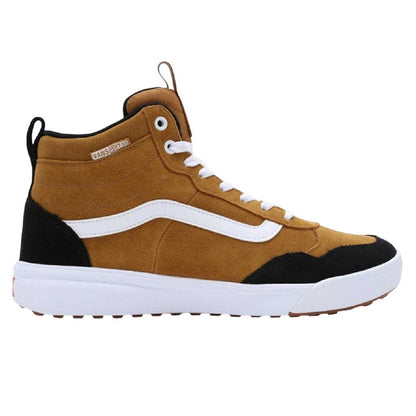 Brown - Back - Vans Mens Range Exp Leather Trainers