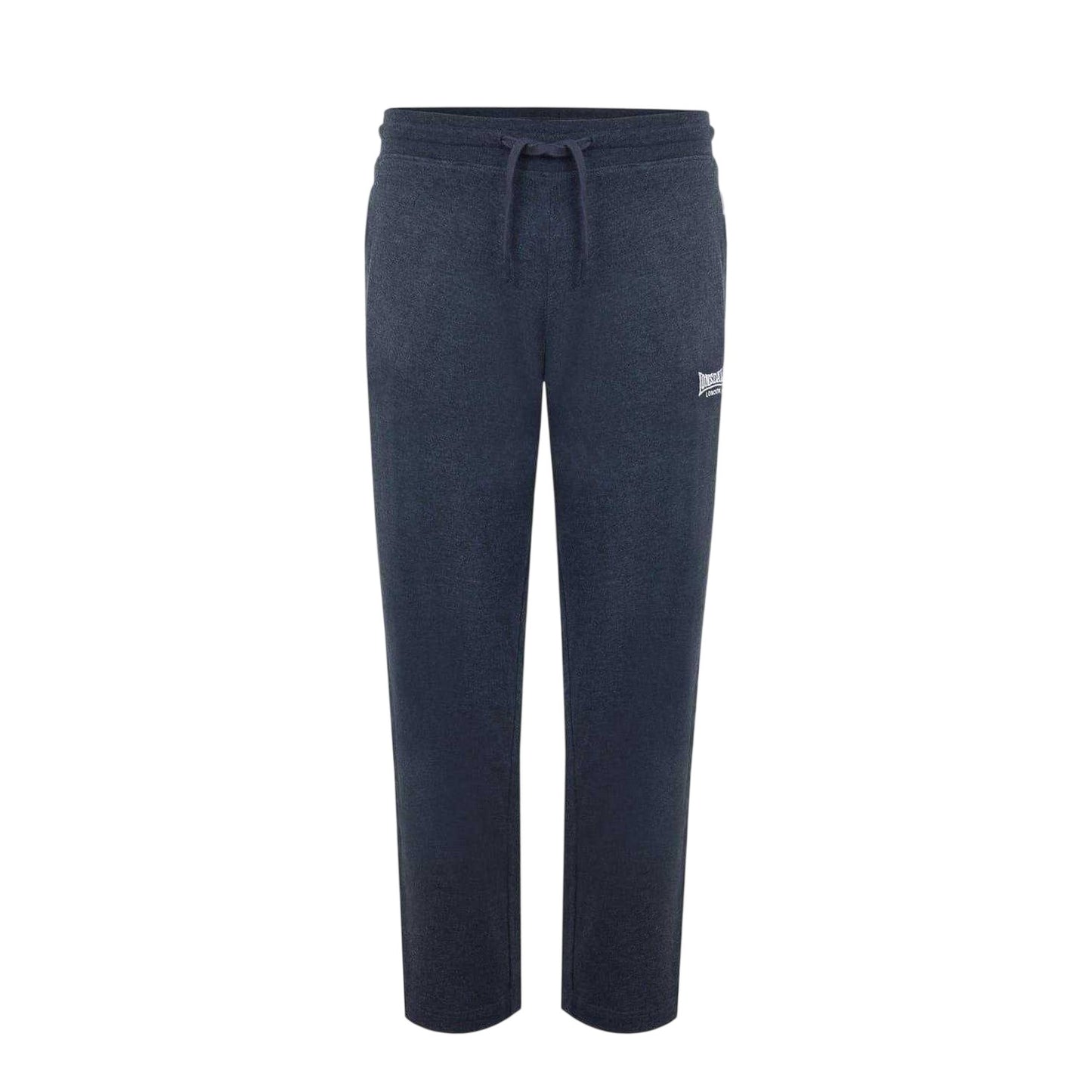 Charcoal Marl - Front - Lonsdale Mens Cotton Lightweight Joggers