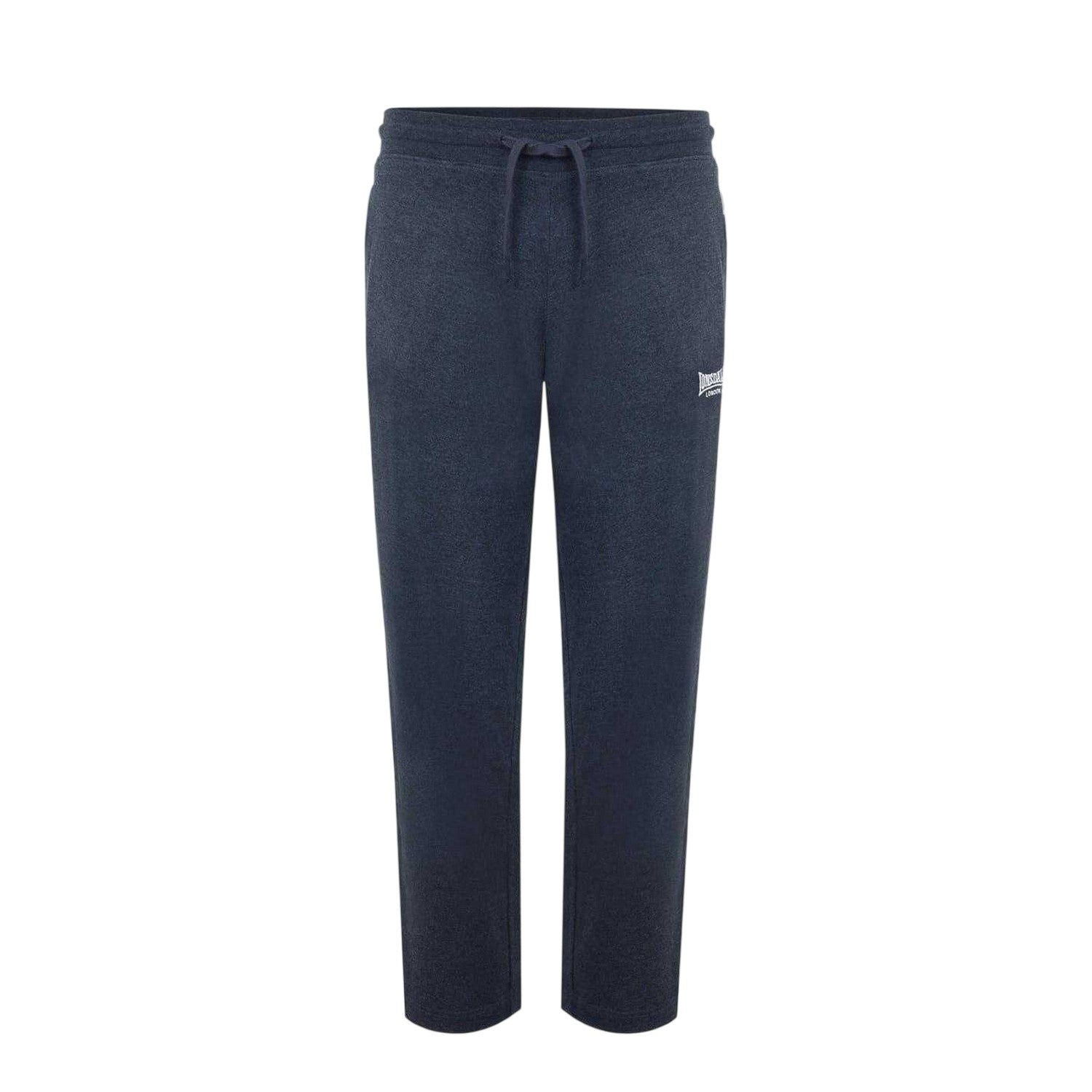 Charcoal Marl - Front - Lonsdale Mens Cotton Lightweight Joggers