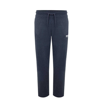 Charcoal Marl - Front - Lonsdale Mens Cotton Lightweight Joggers