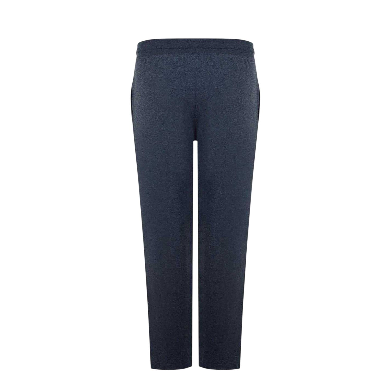 Charcoal Marl - Back - Lonsdale Mens Cotton Lightweight Joggers