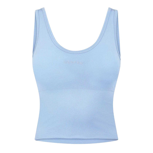Brunnera Blue - Front - USA Womens-Ladies Delfin Vest Top