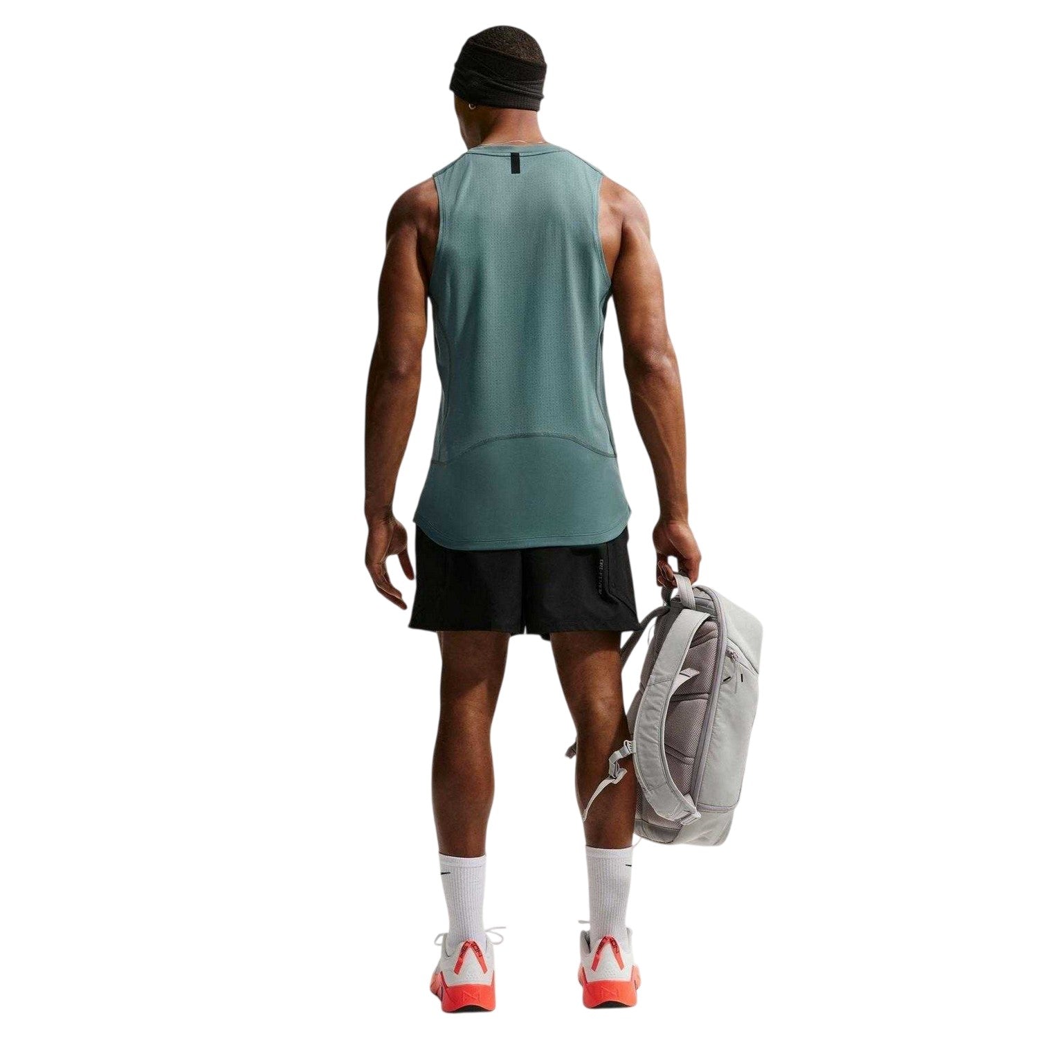 Slate Grey-Green - Back - Nike Mens Pro Performance Vest Top