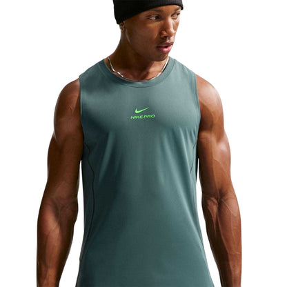 Slate Grey-Green - Front - Nike Mens Pro Performance Vest Top