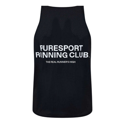 Black - Back - Puresport Mens Performance Tank Top