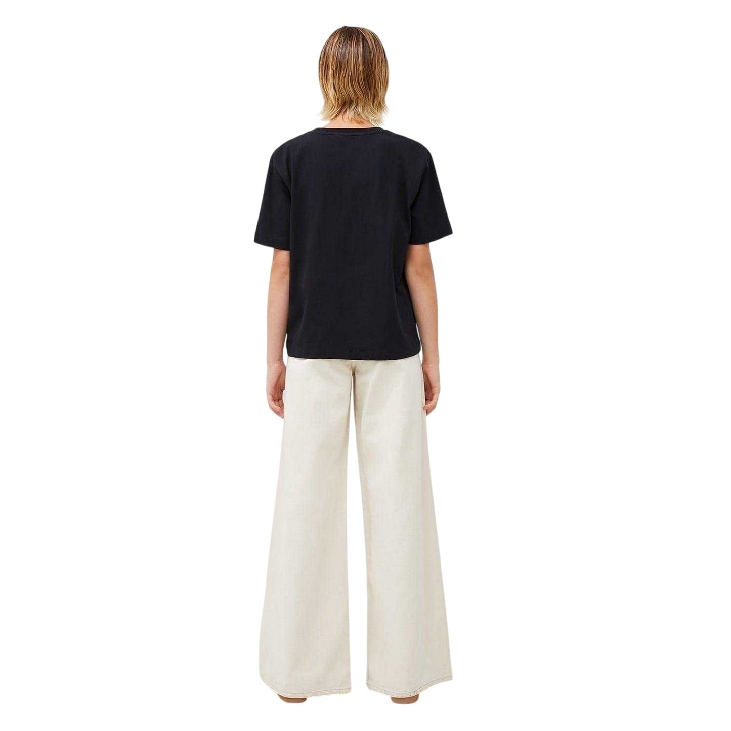 Blackout - Back - French Connection Womens-Ladies Ruched T-Shirt