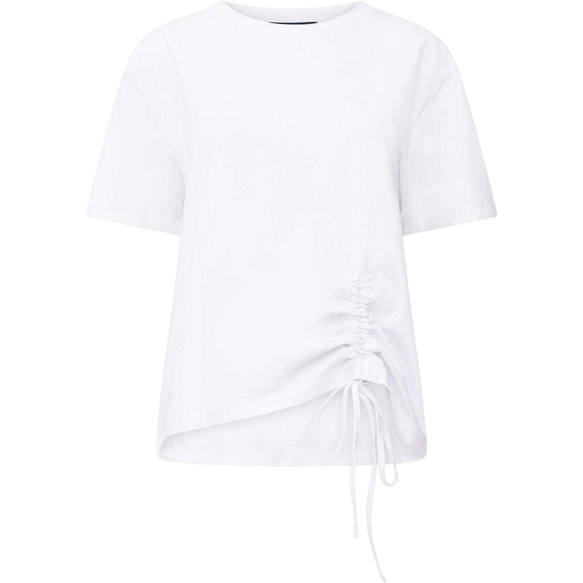 Linen - Front - French Connection Womens-Ladies Ruched T-Shirt