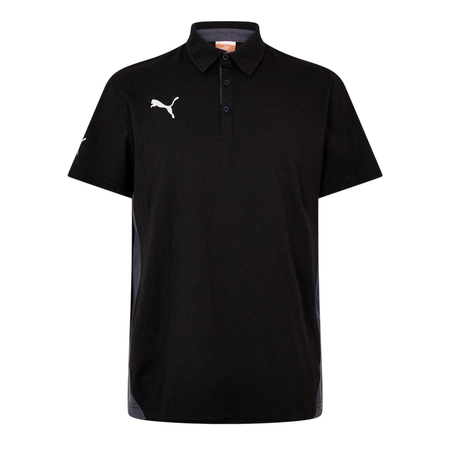 Black - Front - Puma Mens Polo Shirt