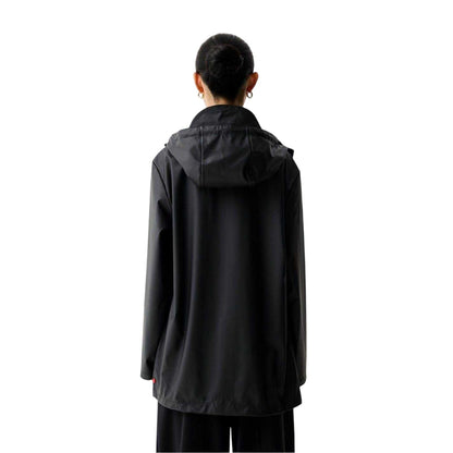 Black - Back - Rains Unisex Adult Jo Raincoat