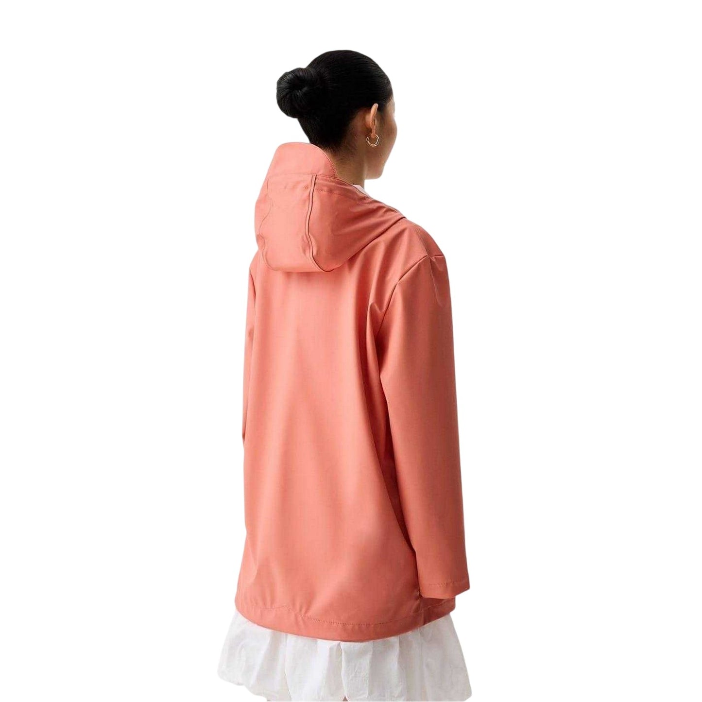 Terracotta - Back - Rains Unisex Adult Jo Raincoat