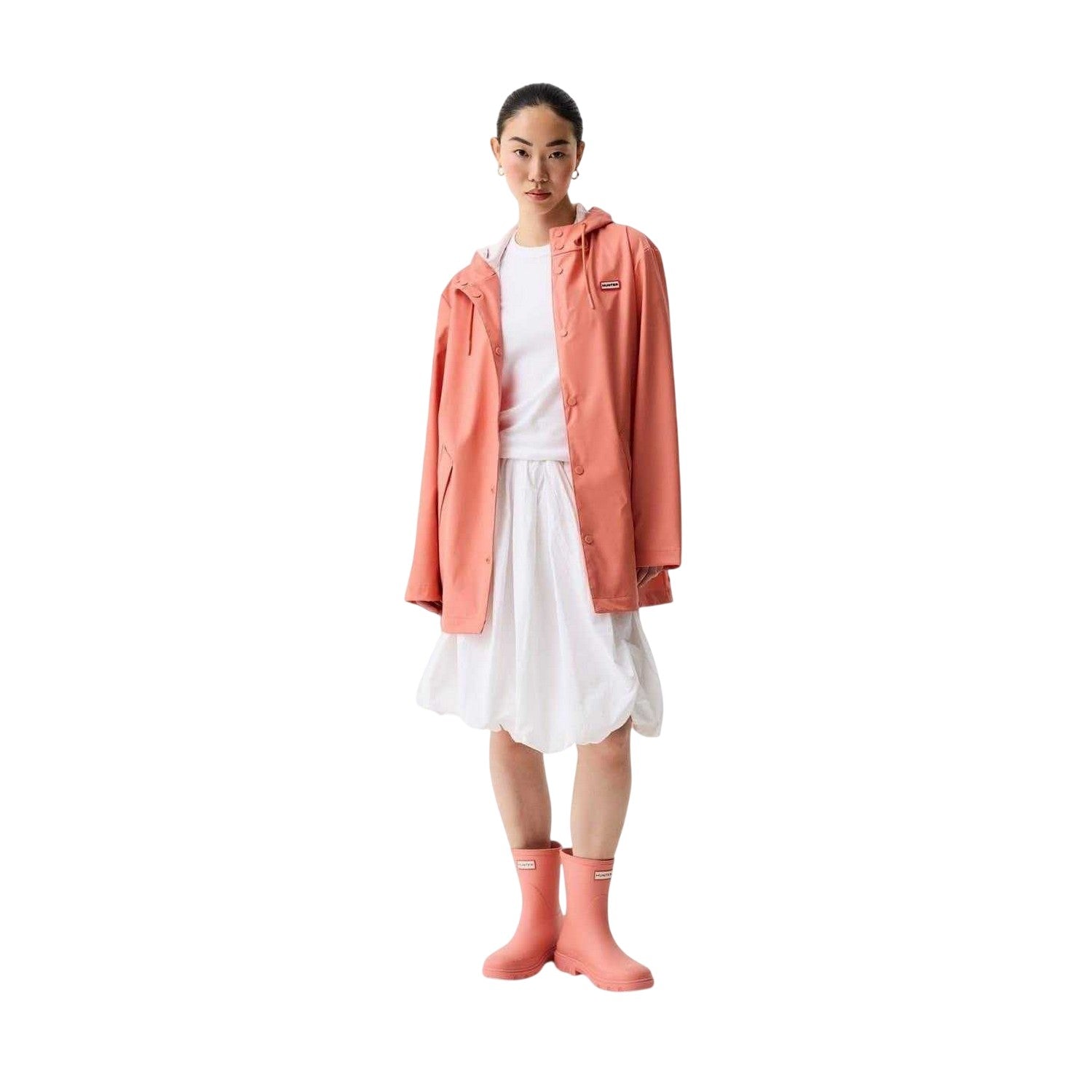 Terracotta - Side - Rains Unisex Adult Jo Raincoat