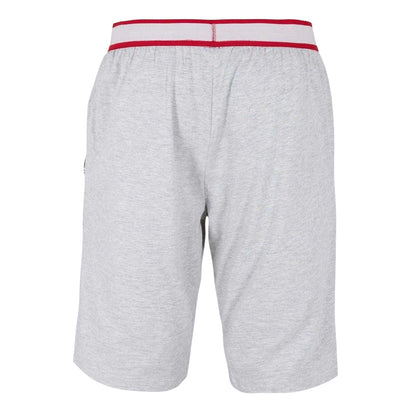 Grey - Back - Original Penguin Mens Pyjama Shorts