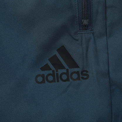 Navy - Side - Adidas Mens D2M Aeroready Woven Shorts
