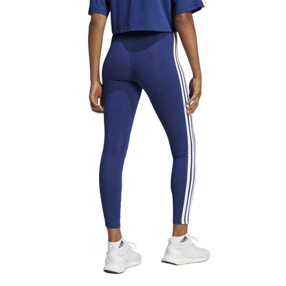 Legend Ink - Back - Adidas Womens-Ladies 3 Stripes Workout Leggings
