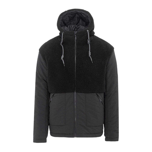 Black - Front - SoulCal Mens Hybrid Jacket