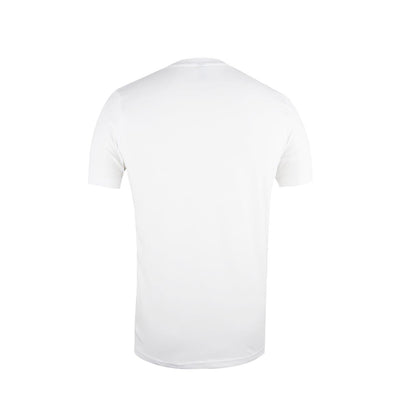 White-Aqua-Grey Marl - Side - Donnay Mens Cotton Blend T-Shirt (Pack of 3)
