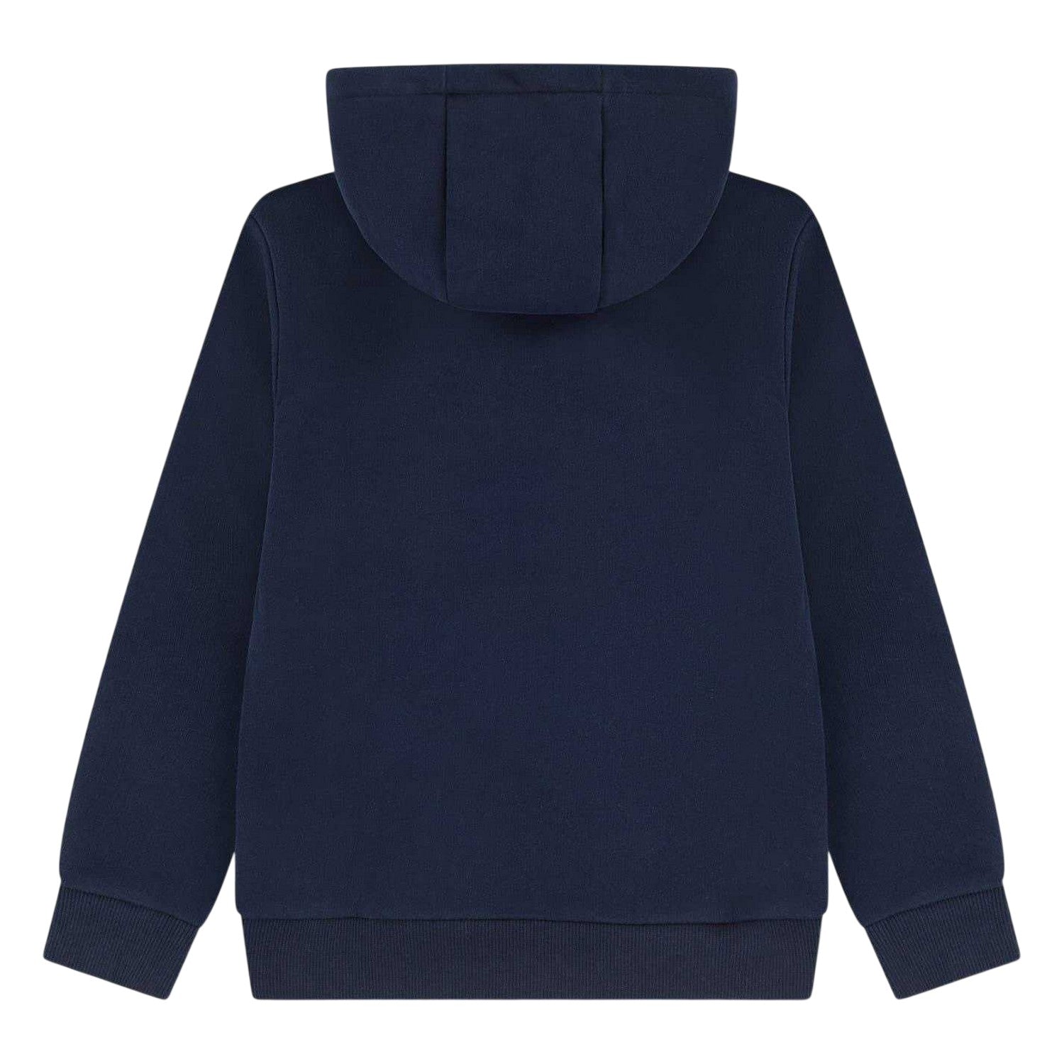 Marine Blue - Back - Lacoste Childrens-Kids Full Zip Hoodie
