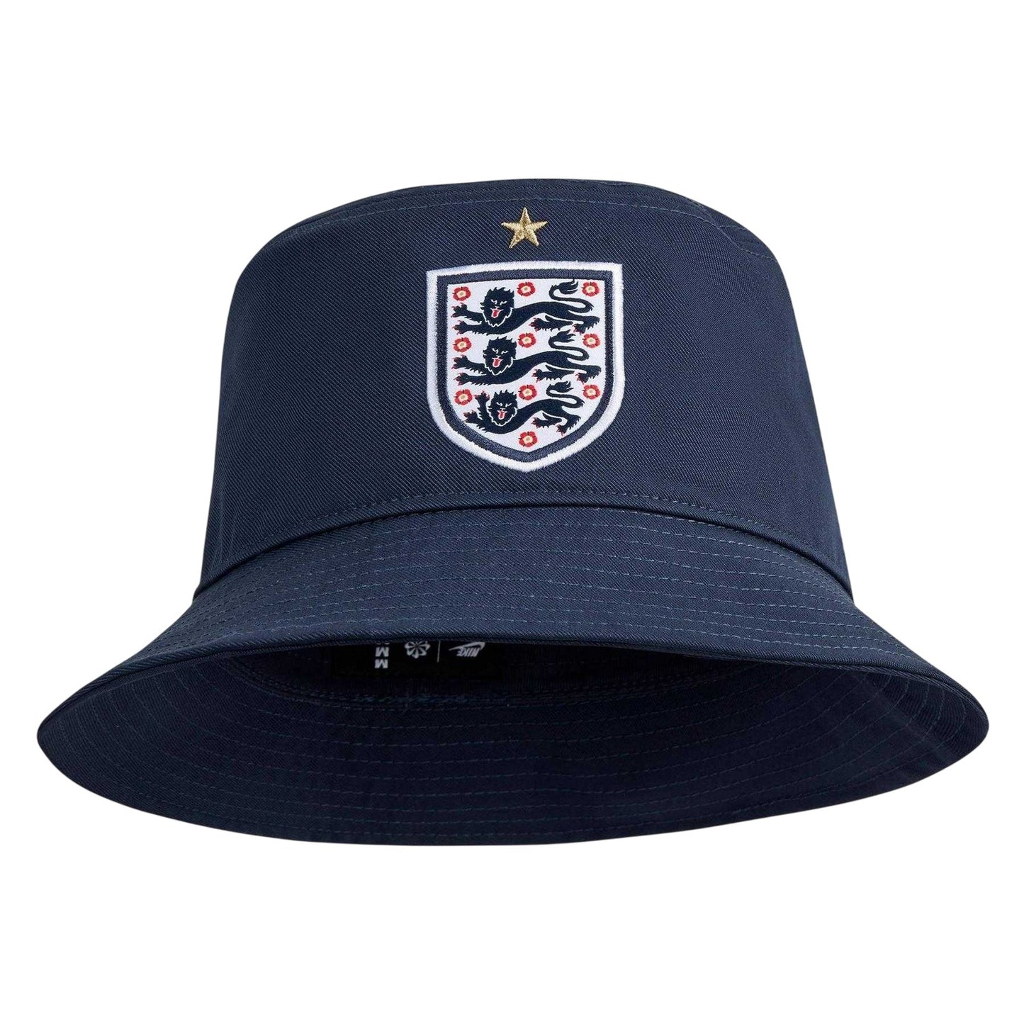 Blue-White - Front - England Football Nike Bucket Hat
