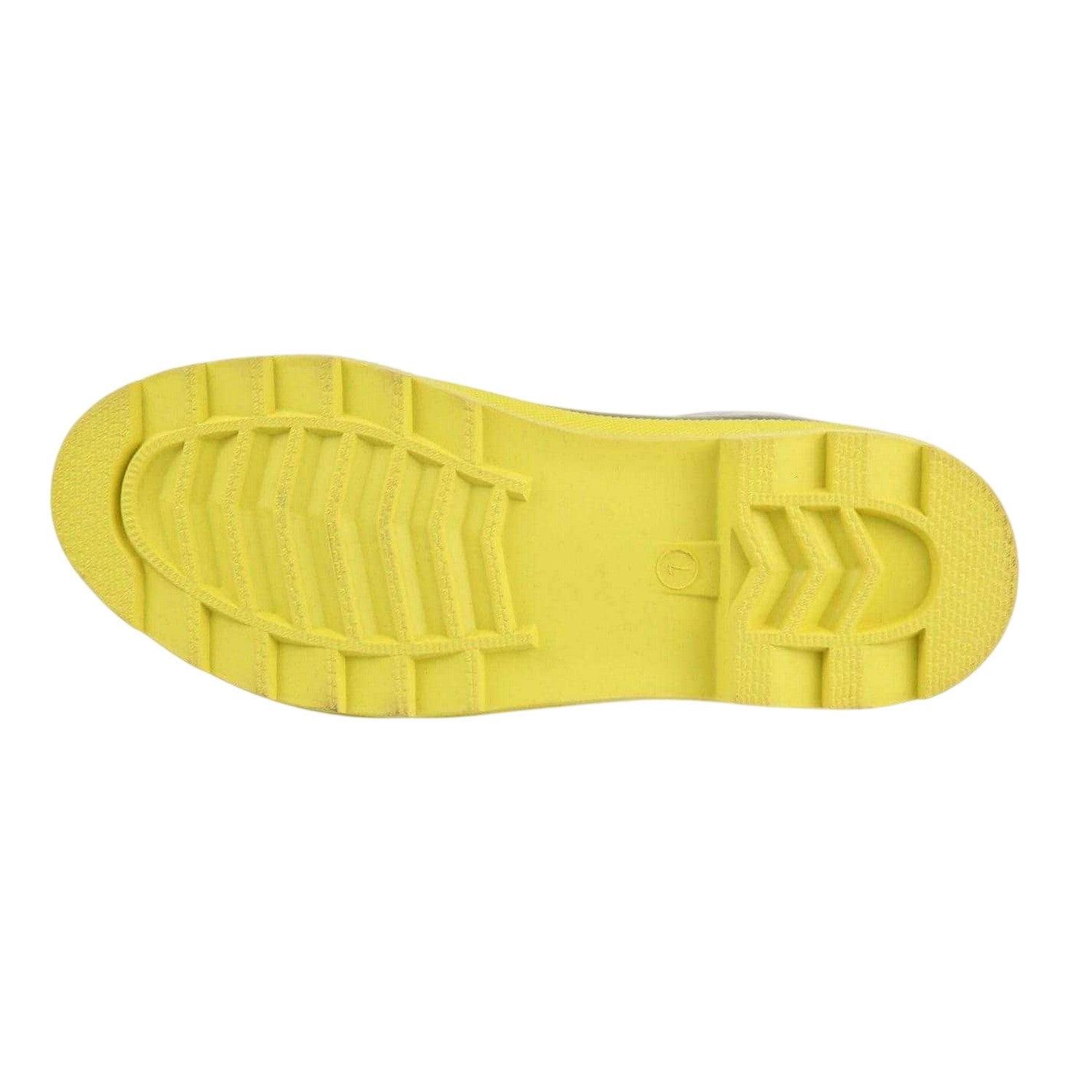 Black Shadow Elm Yellow Print - Lifestyle - Regatta Womens-Ladies Orla Kiely Leaf Print Wellington Boots