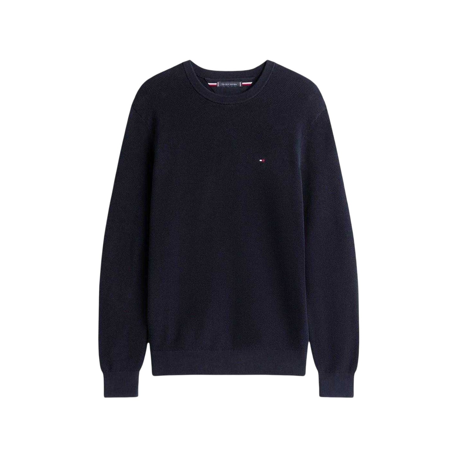 Sky Blue - Front - Tommy Hilfiger Mens Jumper