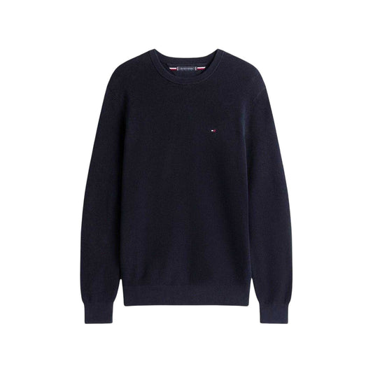 Sky Blue - Front - Tommy Hilfiger Mens Jumper