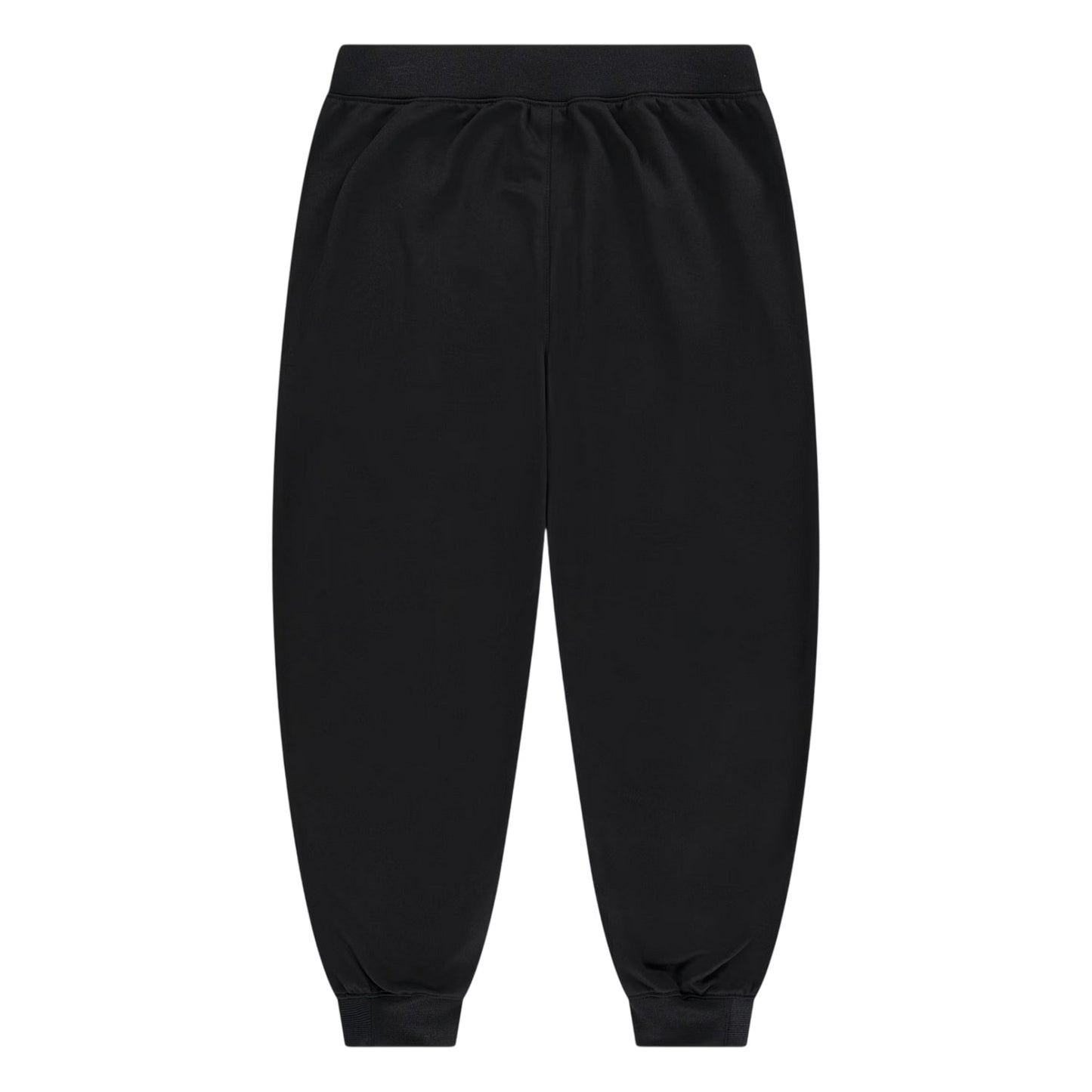 Black - Back - Nike Childrens-Kids Air Jordan Fleece Logo Slim Joggers