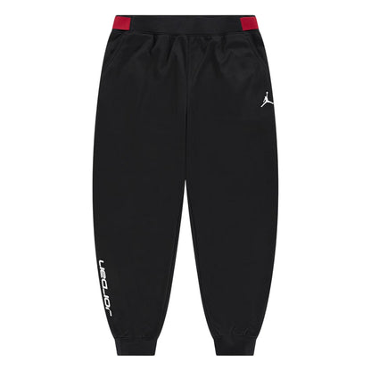 Black - Front - Nike Childrens-Kids Air Jordan Fleece Logo Slim Joggers