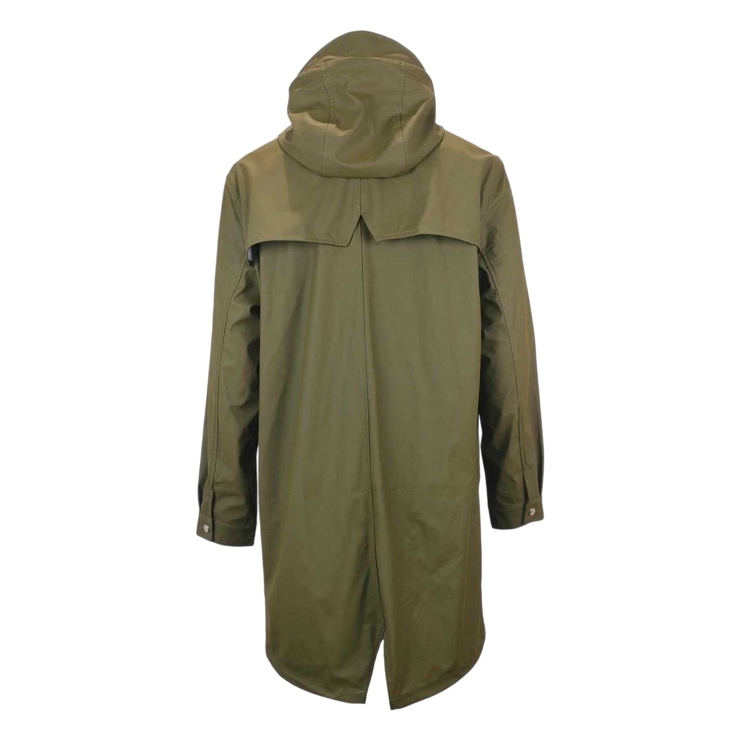 Olive - Back - Jack Wills Mens Fisher Raincoat