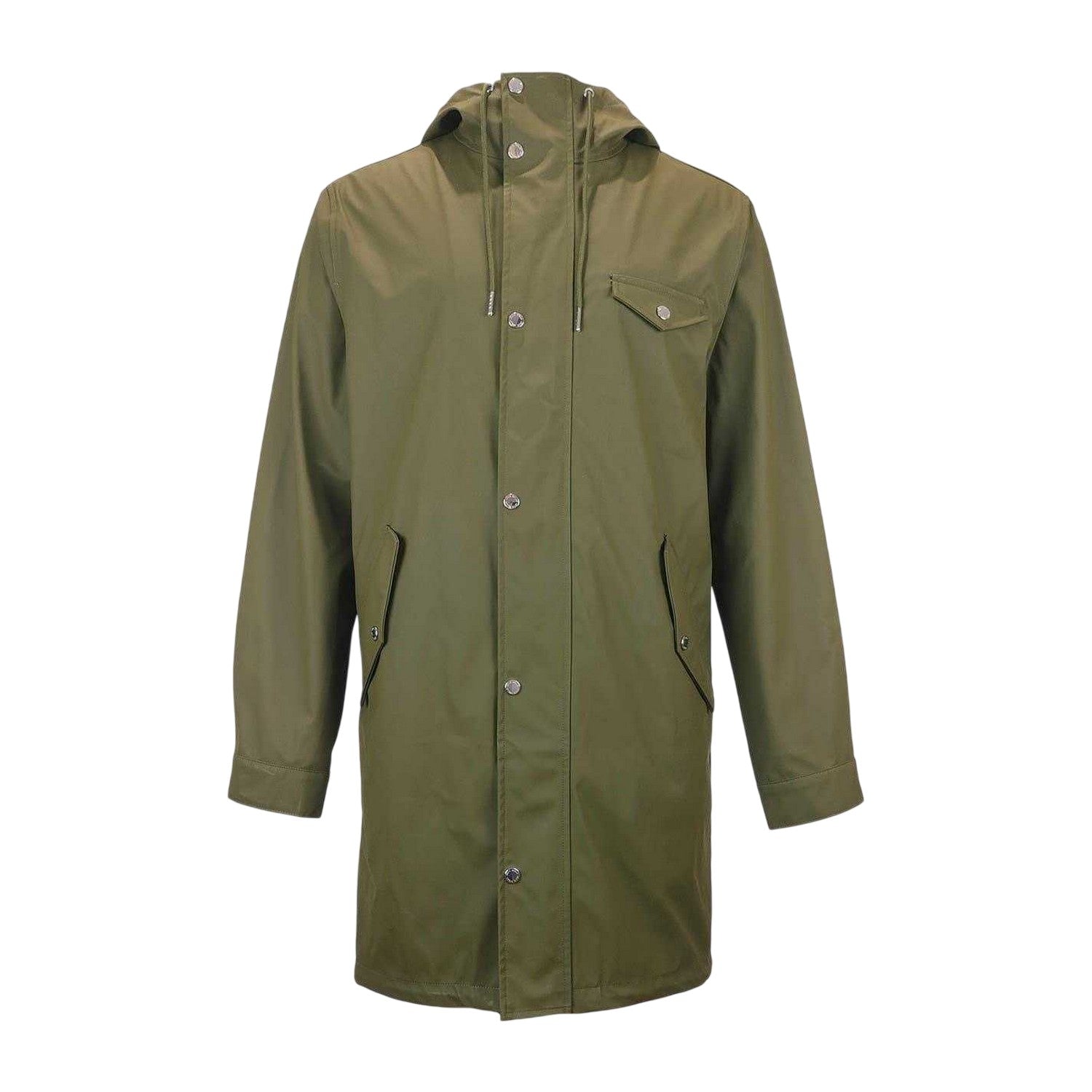 Olive - Front - Jack Wills Mens Fisher Raincoat