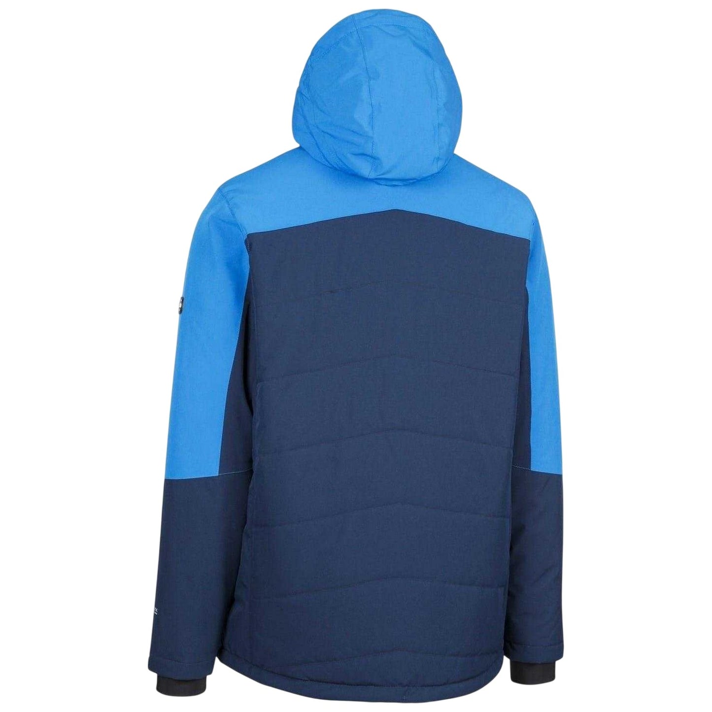 Navy Flecked - Back - Trespass Mens Bowie Regular Ski Jacket