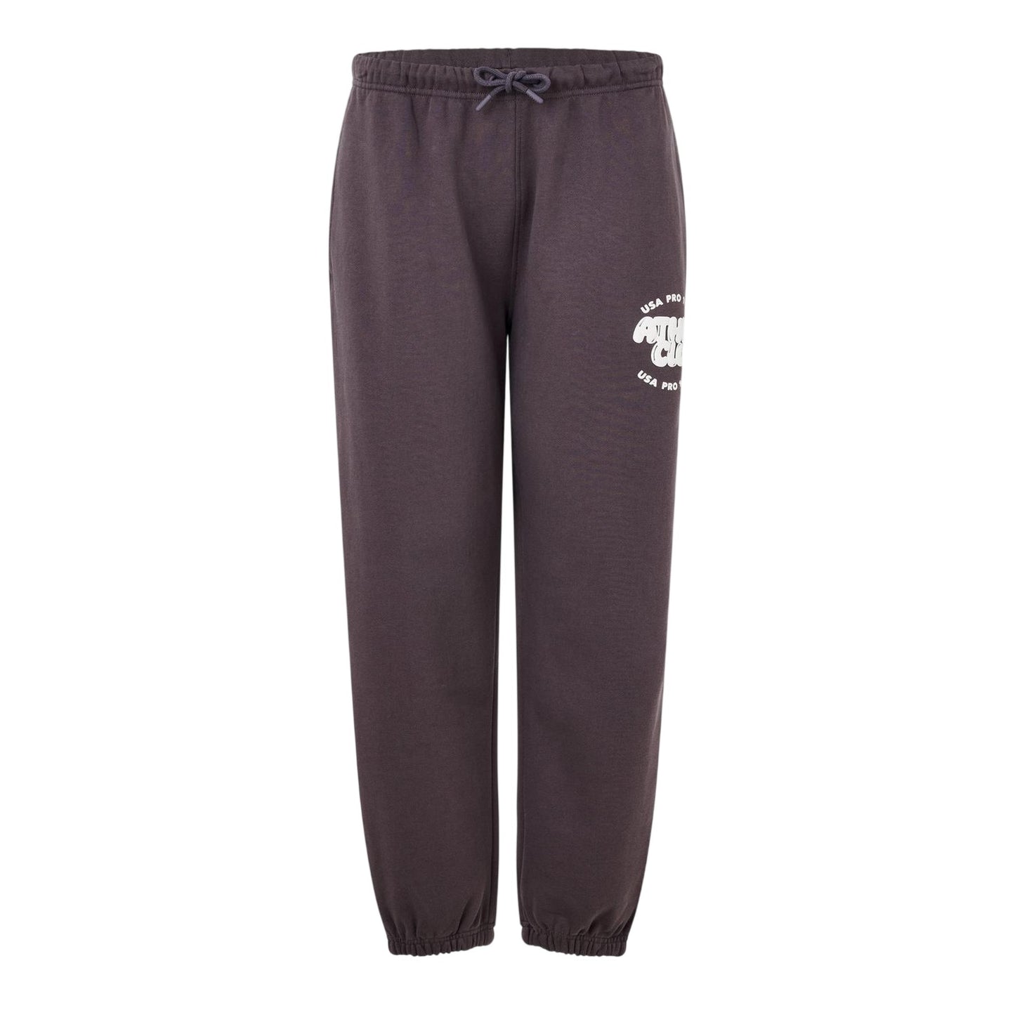 Espresso - Front - USA Pro Womens-Ladies Logo Joggers