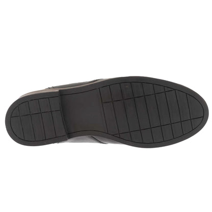 Black - Lifestyle - Dune London Mens Clydell Leather Chukka Boots