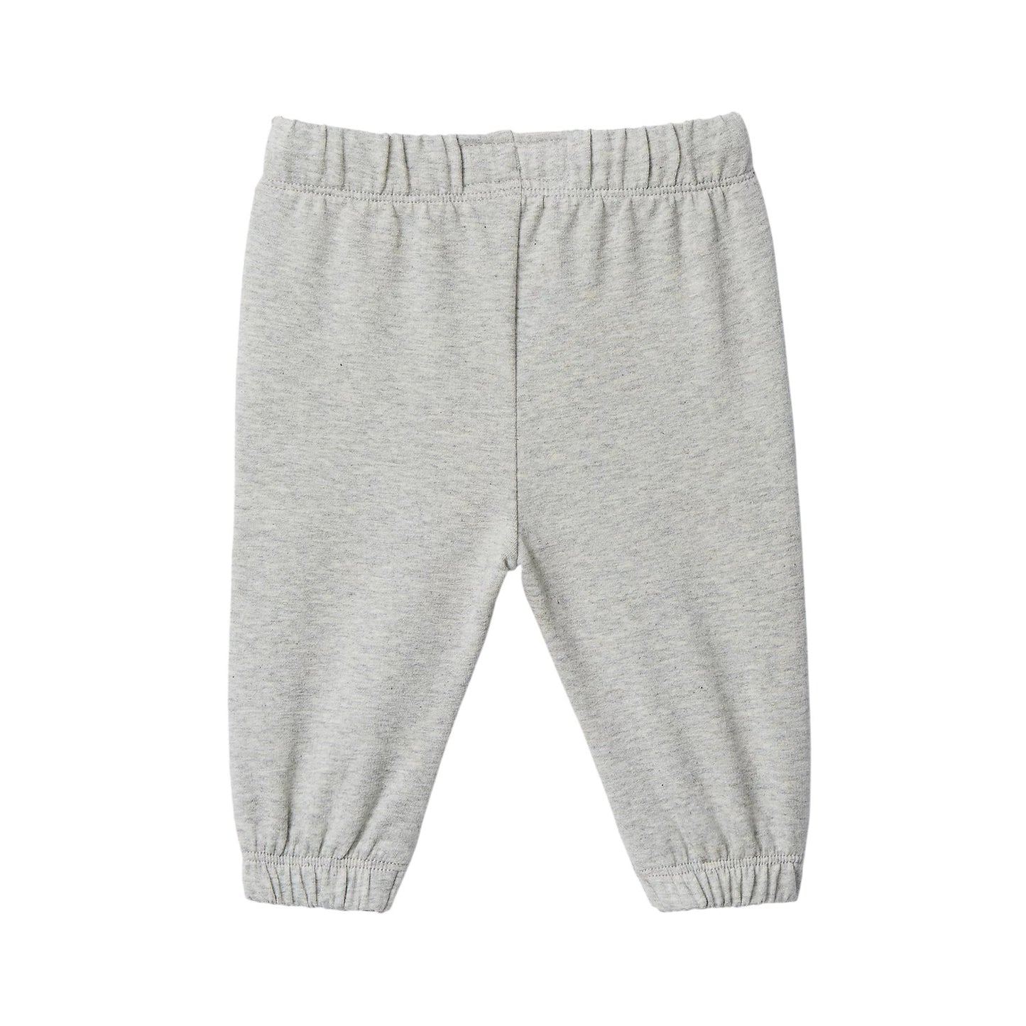 Grey - Back - Calvin Klein Baby Embroidered Logo Jogging Bottoms