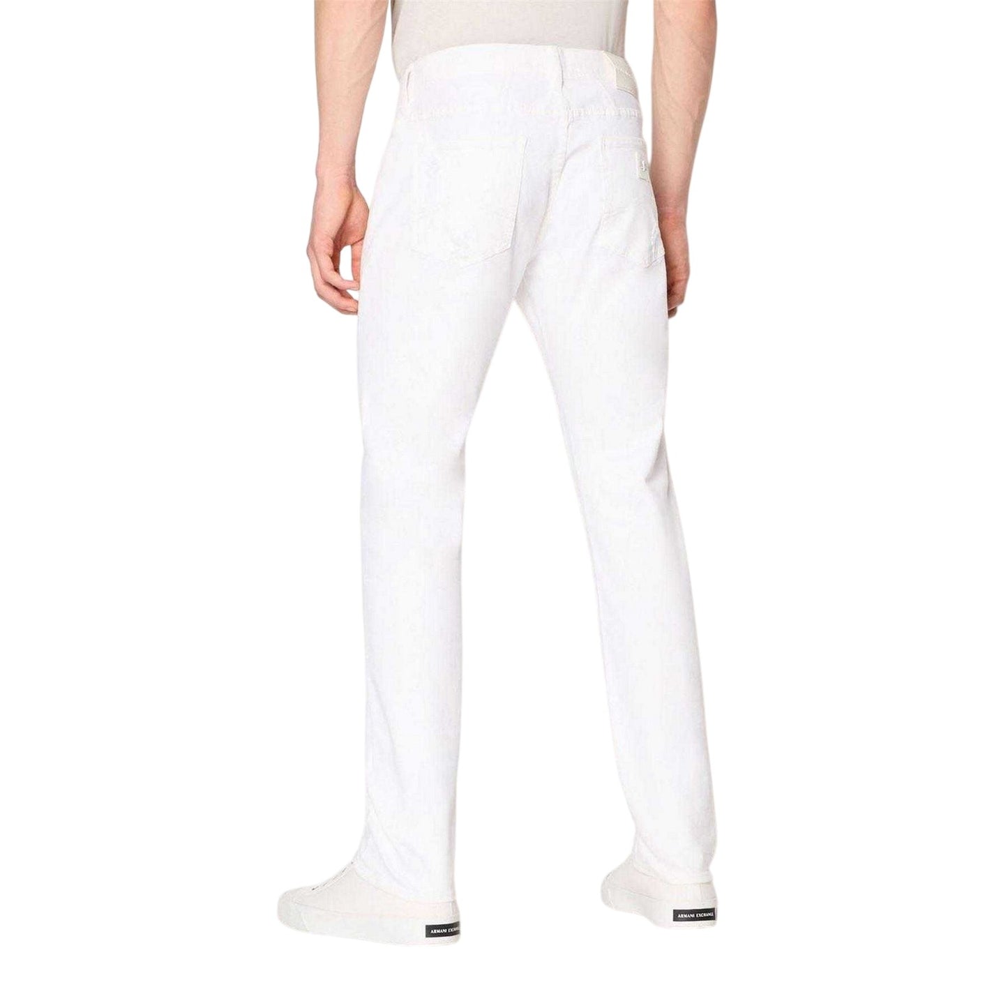 White - Back - Armani Exchange Mens J13 Jeans