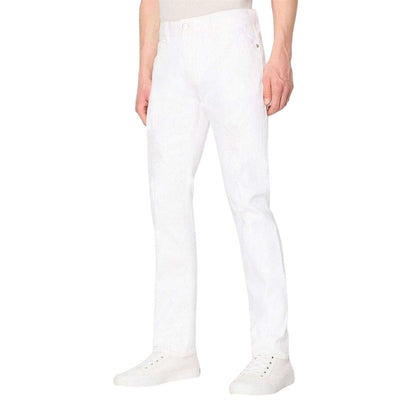 White - Front - Armani Exchange Mens J13 Jeans