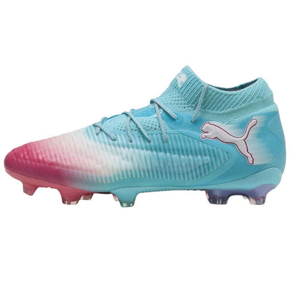 Blue-White - Side - Puma Unisex Adult Future 8 Ultimate Firm Ground Football Boots