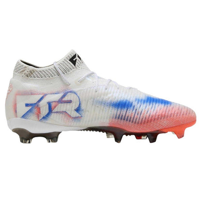 White-Black-Red - Front - Puma Unisex Adult Future 8 Ultimate Firm Ground Football Boots