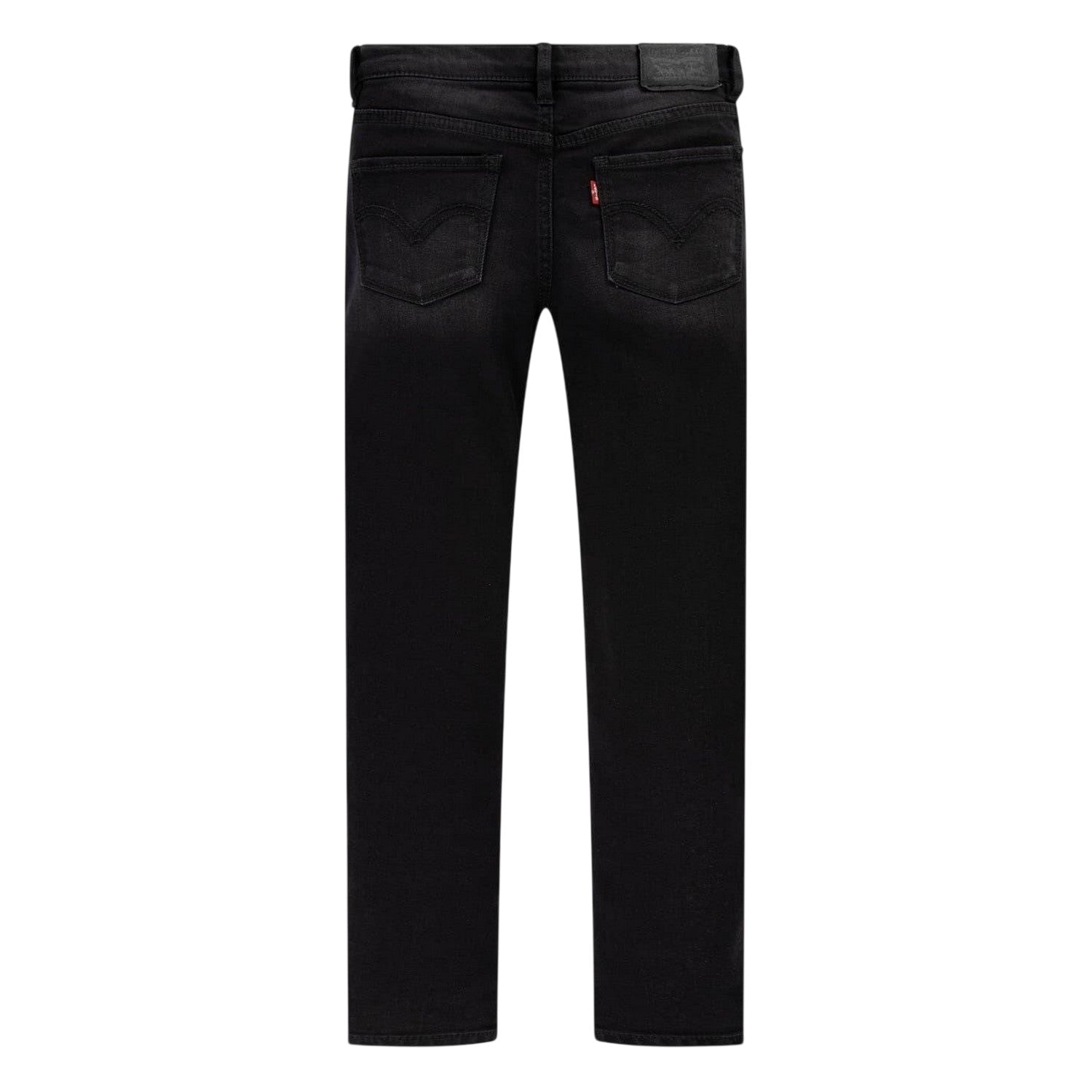 Black - Back - Levis Girls 710 Denim Skinny Jeans