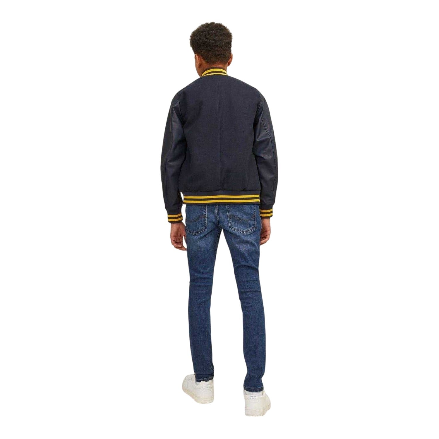 Blue Denim - Back - Jack And Jones Boys Denim Jeans