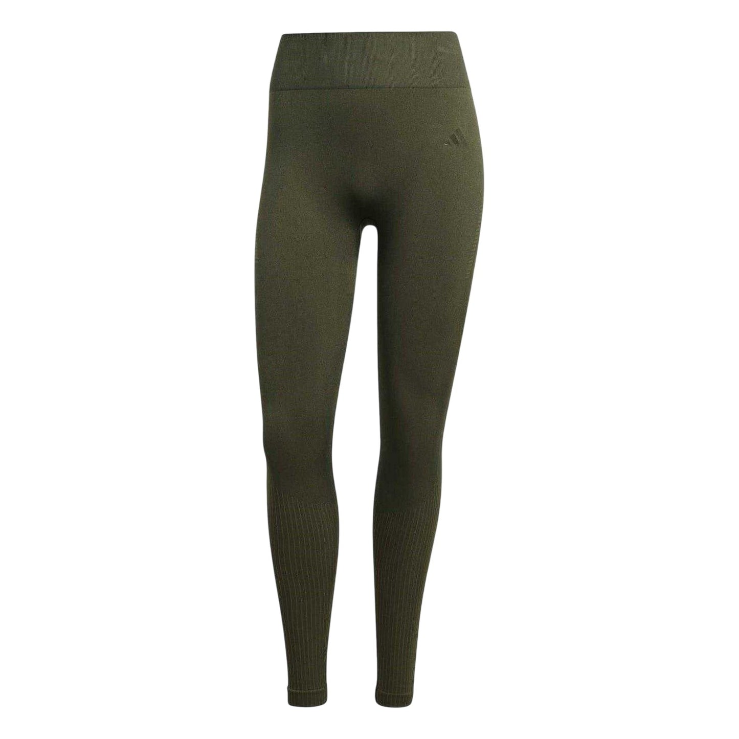Khaki - Front - Adidas Womens-Ladies Essentials Leggings