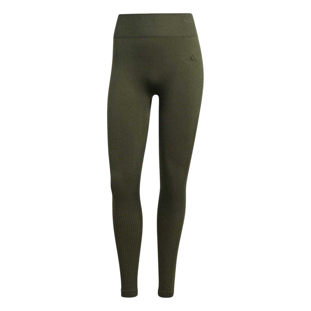 Khaki - Front - Adidas Womens-Ladies Essentials Leggings