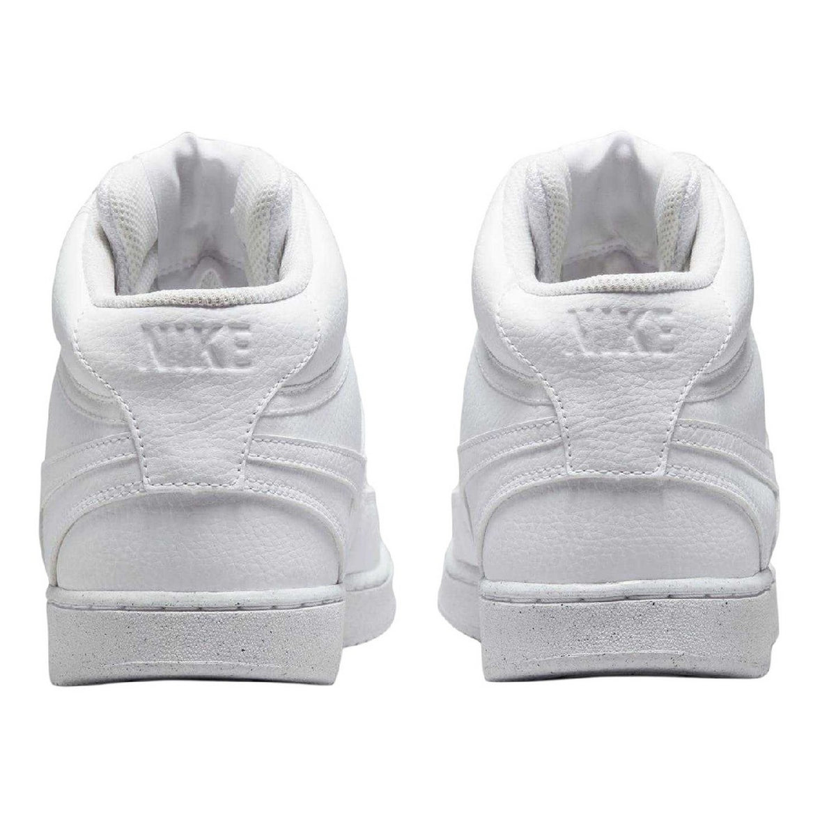 White - Back - Nike Mens Court Vision Next Nature Synthetic High-top High Top Trainers