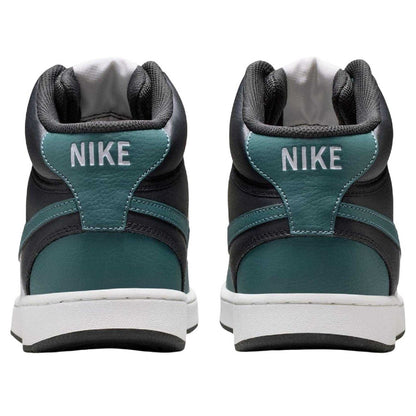 Grey-Slate - Back - Nike Mens Court Vision Next Nature Synthetic High-top High Top Trainers